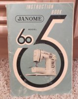 (image for) New Home Janome 605 Instruction Manual, Original