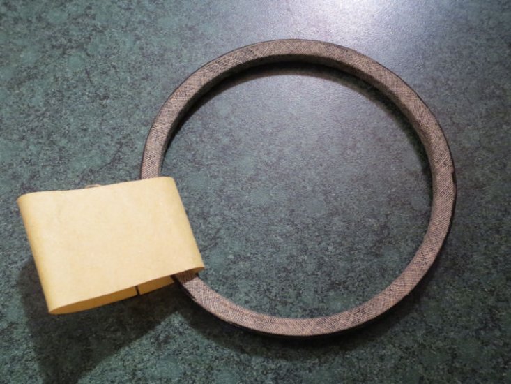 (image for) Belt, 9", Viking, Thick, Squared V-belt - Click Image to Close