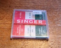 (image for) Singer, Size 11, 1 Needle in Plastic Case, Item N411