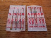 (image for) Singer, 2020, 2025, 2045, Item N56, 2 Twin Needles & 5 Single