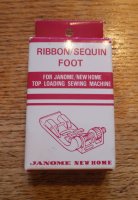 (image for) Ribbon Sequin Foot, Snap-on, Janome, Part 200-025-100