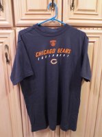 (image for) NFL Chicago Bears Navy Blue on Field T-Shirt, S (155)