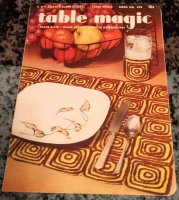 (image for) Booklet, Table Magic, Vintage
