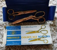 (image for) Scissors, Sheffield Golden Age, Set of 2 in Case