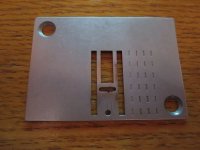 (image for) Needle Plate, Item NP974, Zig-zag, Used