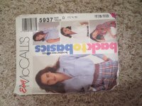 (image for) Pattern, McCall's, 5937, Size D (12, 14, & 16)