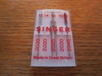 (image for) Singer, 2020, 2025, 2045, Item N57, 1 Twin Needle & 2 Single